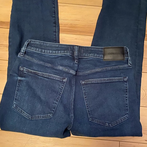 Express Men’s Straight Dark Wash Hyper Stretch Jeans sz 30x30 - Picture 8 of 8